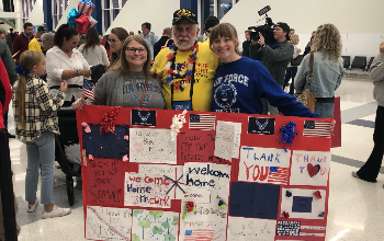 Welcome Home for Vietnam Veteran
