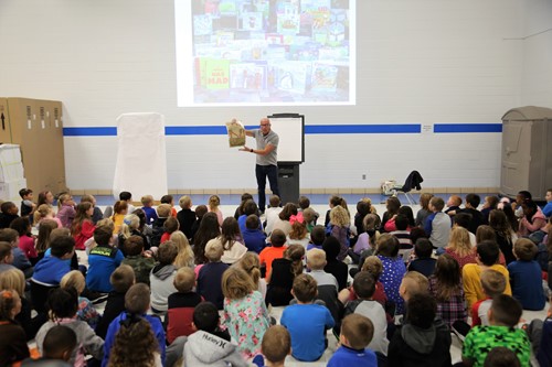 Author Visit at Clearcreek Elementary