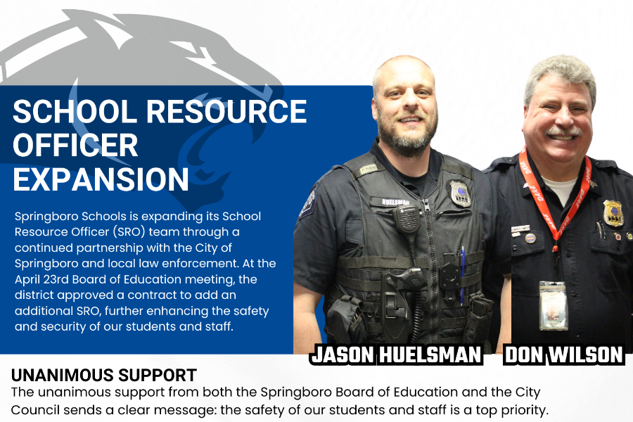 Springboro Schools Expands School Resource Officer (SRO) Program