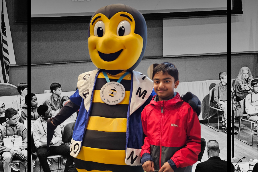 Proud Panther Moment: Raghav Represents at Regional Spelling Bee