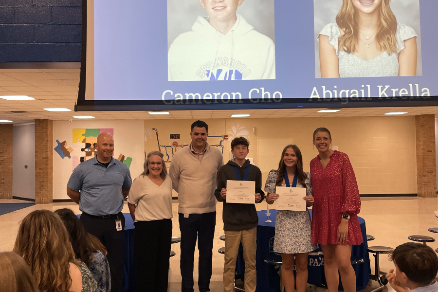 Springboro Junior High NJHS Ceremony Honors Students for Leadership, Service, and Achievement