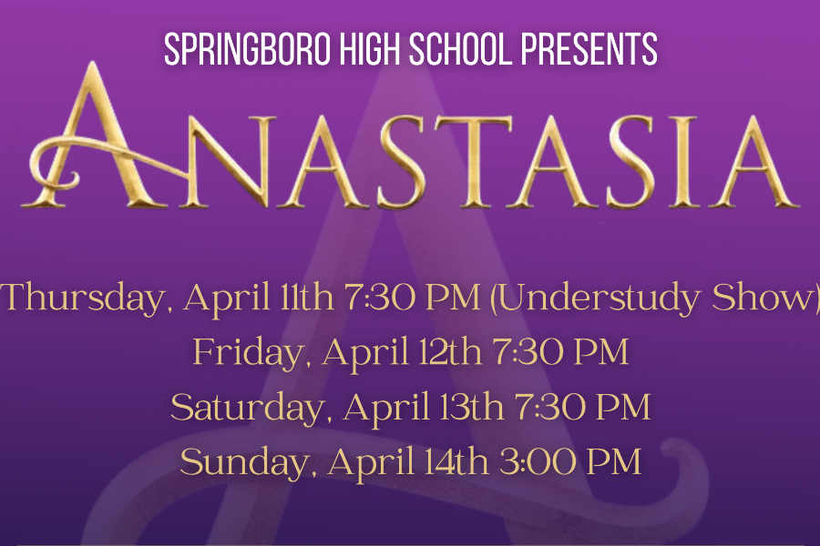 Tickets to SHS Spring Musical - "Anastasia!"