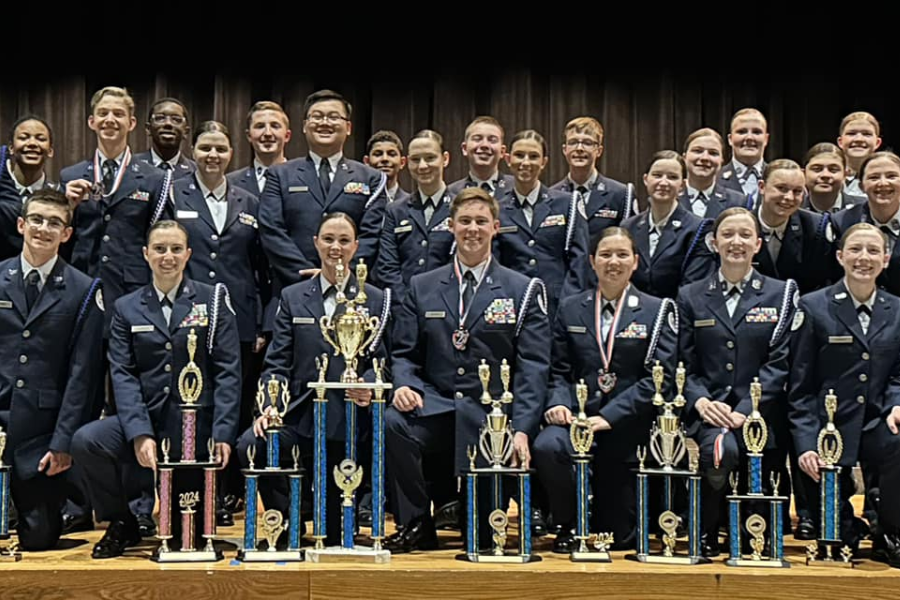 SHS JROTC Takes Overall 1st Place at Drill Team Season Finale