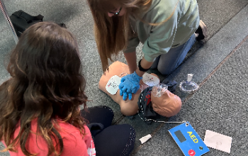 JH Students Learn CPR + AED