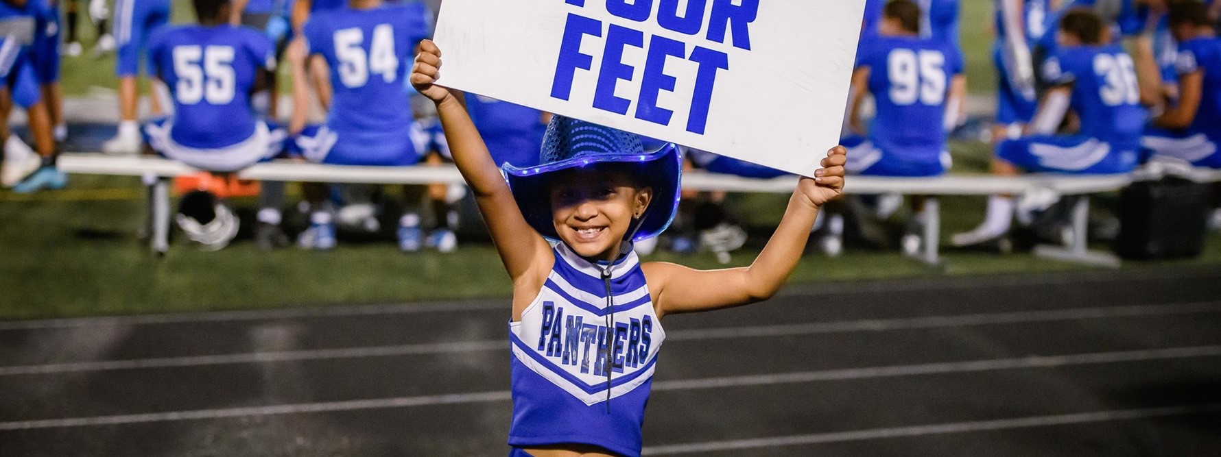 Student at SHS Football Game